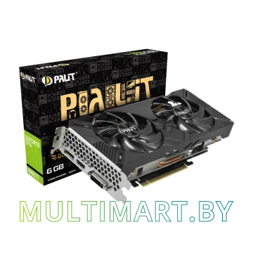 Видеокарта Palit GeForce GTX 1660 Ti Dual OC 6GB GDDR6 (NE6166TS18J9-1160C) картинка 11